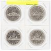 Image 1 : GROUP OF 4 1960S CANADIAN DOLLARS