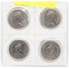 Image 2 : GROUP OF 4 1980S CANADIAN DOLLARS