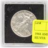 Image 2 : 1944 AMERICAN USA HALF DOLLAR - SILVER