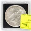 Image 1 : 1923 AMERICAN USA DOLLAR - PEACE LIBERTY SILVER