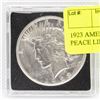 Image 2 : 1923 AMERICAN USA DOLLAR - PEACE LIBERTY SILVER