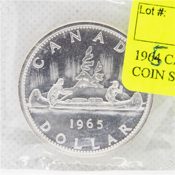 1965 CANADIAN MINT PROOF LIKE COIN - SILVER