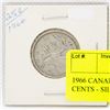 Image 1 : 1966 CANADIAN TWENTY FIVE CENTS - SILVER