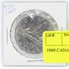 Image 1 : 1969 CANADIAN $1 DOLLAR COIN
