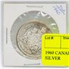Image 1 : 1960 CANADIAN FIFTY CENT COIN - SILVER