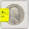 Image 2 : 1965 CANADA $1 DOLLAR SILVER COIN