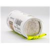 Image 1 : 1 SEALED ROLL OF CANADA MINT 50 CENT COINS - 2020