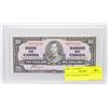 Image 1 : 1937 CANADIAN $10 BILL IN HARDCASE