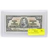 Image 1 : 1937 CANADIAN $20 BILL IN HARDCASE