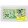 Image 2 : 2015 CANADIAN $20 BILL - COMMEMORATIVE FRONTIER