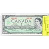 Image 1 : 1867-1967 CANADIAN $1 BILL - CENTENNIAL