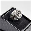 Image 2 : SILVER PLATED "STAR WARS" JEDI ORDER MENS RING