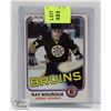 Image 1 : RAY BOURQUE 2ND YEAR CARD BRUINS