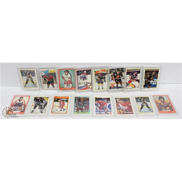 LOT OF HOCKEY CARDS - INCLUDING 1973-74 OPC