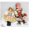 Image 1 : PAIR OF UKRAINIAN DANCE DOLLS