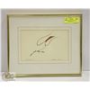 Image 1 : SIGNED BENJAMIN CHEE CHEE "WAIT FOR ME" PRINT