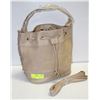 Image 1 : NEW TAN LADIES STUDDED BUCKET STYLE PURSE