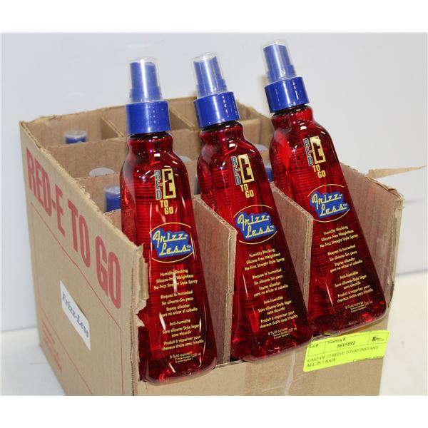 CASE OF 12 RED-E TO GO INSTANT ALL IN 1 HAIR