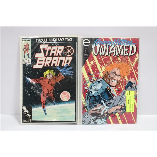 STAR BRAND #1 & UNTAMED #1 KEY FIRST ISSUES