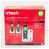 VTECH THREE HANDSET CORDLESS PHONE