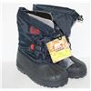 Image 1 : PAIR OF SOREL WOMENS "SNOWBLAST" WINTER BOOTS