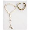 Image 1 : TIBETAN PEARL PRAYER BEADS AND CUFF BANGLE ESTATE