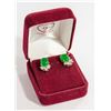 Image 1 : VINTAGE JADE EARRINGS IN BOX