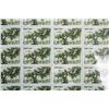 Image 7 : Group of World Stamps 10pc Sheets of Uncut Stamps