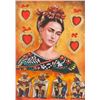 Image 2 : Mexican Oil on Canvas Signed Frida Kahlo