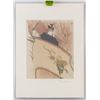 Image 2 : French Lithograph on Paper Signed T-Lautrec