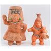 Image 1 : Pair of Colombian Pottery Figures