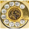 Image 2 : Gold & Cream Rotary Telephone