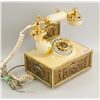 Image 5 : Gold & Cream Rotary Telephone