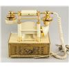 Image 8 : Gold & Cream Rotary Telephone