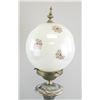 Image 6 : White Globe Lamp with Vase-like Base Made in Italy