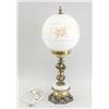 Image 1 : White Globe Lamp with Cherub