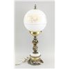 Image 5 : White Globe Lamp with Cherub