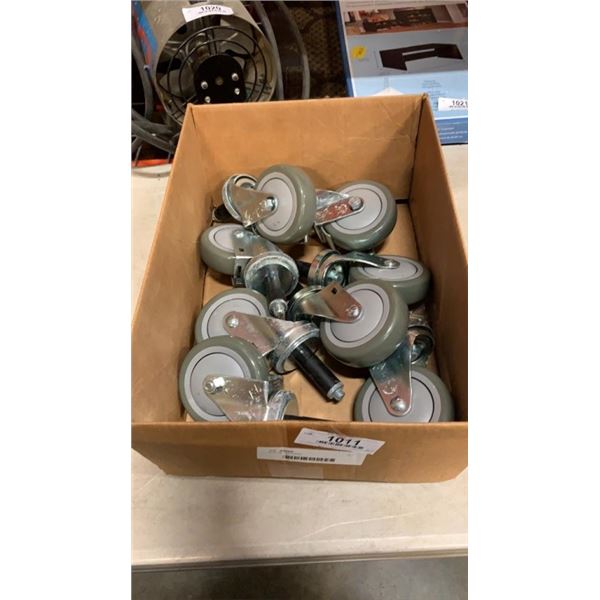 BOX OF CASTERS