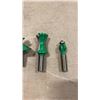 Image 3 : NEW 5 PIECE ROUTER BIT SET