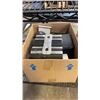 Image 2 : 3 BOXES OF ELECTRICAL BALLASTS, ELECTRONICS, EXTENTION CORDS