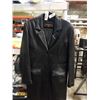 Image 2 : VENUS CUIR INTERNATIONAL LEATHER BLACK LEATHER TRENCH COAT