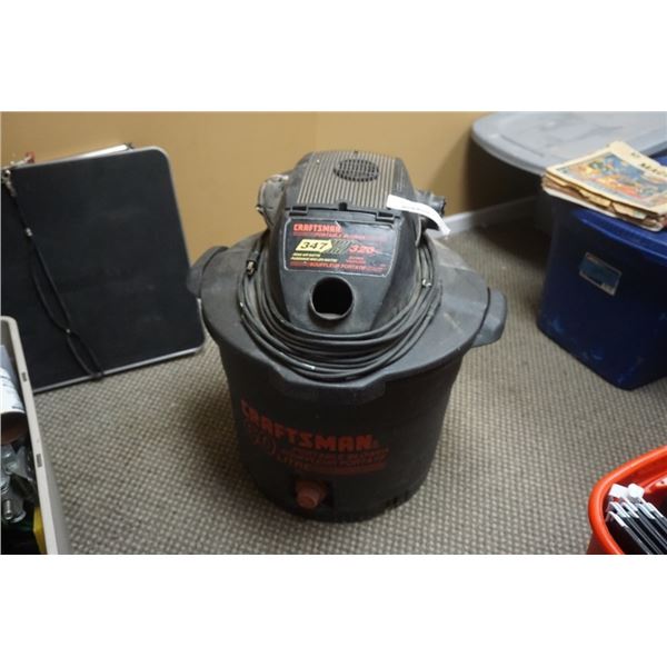 CRAFTMAN 347 SHOPVAC WORKING