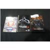 Image 1 : 3 MICROSOFT XBOX LIMITED EDITION STEELBOX SERIES TITLES GEARS OF WAR 3, GEARS OF WAR JUDGEMENT AND F