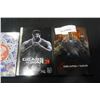 Image 2 : 3 MICROSOFT XBOX LIMITED EDITION STEELBOX SERIES TITLES GEARS OF WAR 3, GEARS OF WAR JUDGEMENT AND F