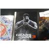 Image 3 : 3 MICROSOFT XBOX LIMITED EDITION STEELBOX SERIES TITLES GEARS OF WAR 3, GEARS OF WAR JUDGEMENT AND F