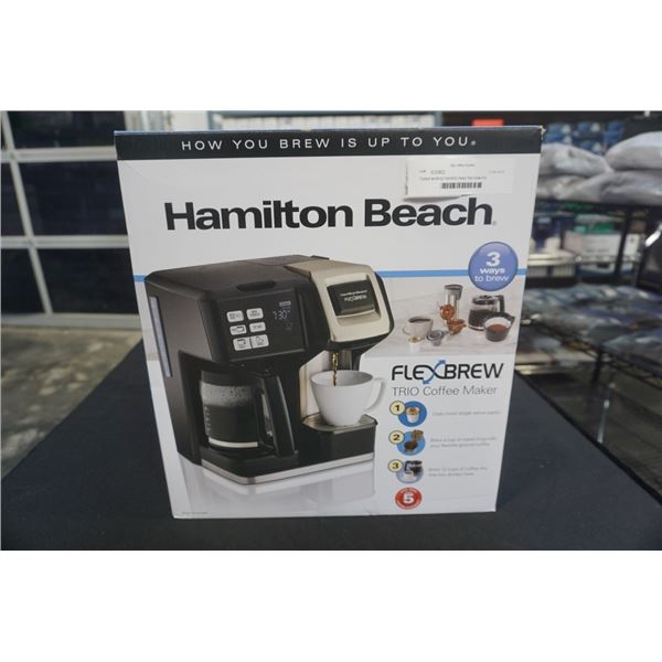 Tested working Hamilton beach flex brew trio coffee maker