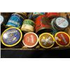 Image 2 : BOX OF VINTAGE COLLECTIBLE TINS