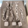 Image 1 : 8 AS NEW APPLE IPHONE CORDS AND 3 FAST CHARGE WALL PLUGS