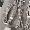 Image 3 : 8 AS NEW APPLE IPHONE CORDS AND 3 FAST CHARGE WALL PLUGS