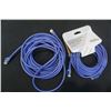 Image 2 : APPROX 200FT OF AS NEW CAT 6 NETWORK CABLE